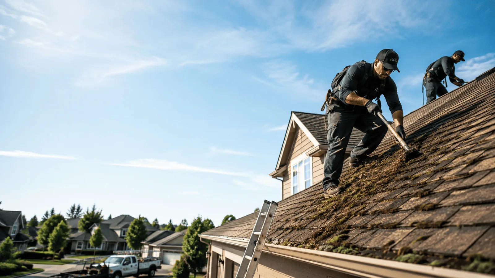 Roof Moss Removal in Andover, IA near me